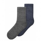 Name It Nkmwakta Wo/Vi 2P Sock Marinblå