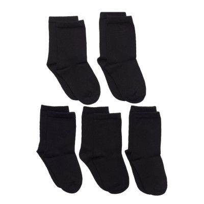 Name It Nknsock 5P Solid Noos Svart