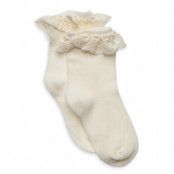 Nmfdertrud Sock Lil Sockor Strumpor Cream Lil'Atelier