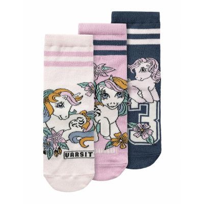 Name It Nmfjojo Mlp 3P Sock Cplg Rosa