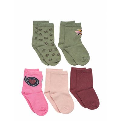 Nmfvinni 5P Sock N5 Sockor Strumpor Multi/patterned Name It