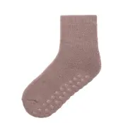 Name It Nmfwaksi Wo/Bl Terry Sock W/Non Skid Rosa