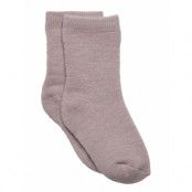 Nmfwaksi Wool Terry Sock Xxiii Sockor Strumpor Purple Name It