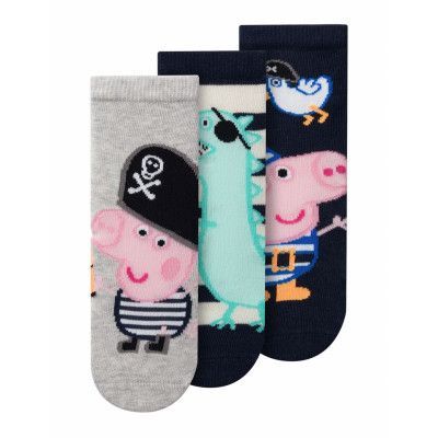 Name It Nmmfinni Peppapig 3P Sock Cplg Multi/patterned