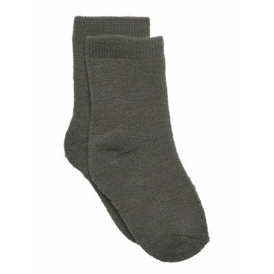 Name It Nmmwaksi Wool Terry Sock Xxiii Khaki Green