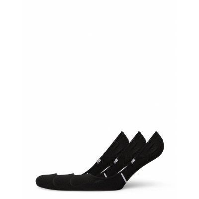 No Show Liner 3 Pair Ankelstrumpor Korta Strumpor Svart New Balance