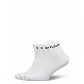 Non-Cushi D Ankle Socks 3 Pairs Ankelstrumpor Korta Strumpor Vit Adidas Performance