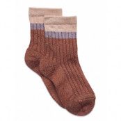 Mp Denmark Norma Glitter Socks Multi/patterned