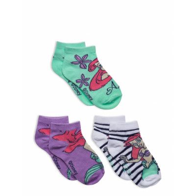 Pack 3 Low Socks Sockor Strumpor Multi/patterned Princesses