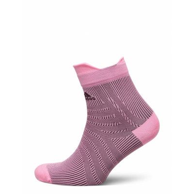 Performance Graphic Quarter Socks Ankelstrumpor Korta Strumpor Rosa Adidas Performance