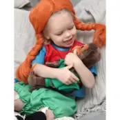 Pippi Langstrømpe Pippi Utklädningskläder 2-4 År - Multi/patterned - 92-104CL