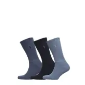 Polo Ralph Lauren Crew Sock 3-Pack - Blue - ONE SIZE