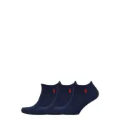 Polo Ralph Lauren Low-Cut Sock 3-Pack - Blue - ONE SIZE