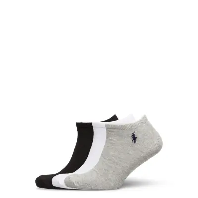 Polo Ralph Lauren Low-Cut Sock 3-Pack - Black - ONE SIZE