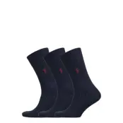 Polo Ralph Lauren Ribbed Crew Sock 3-Pack - Blue - 39-42