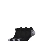 Pounce Quarter Cut 3 Pair Pack *Villkorat Erbjudande Ankelstrumpor Korta Strumpor Svart PUMA Golf