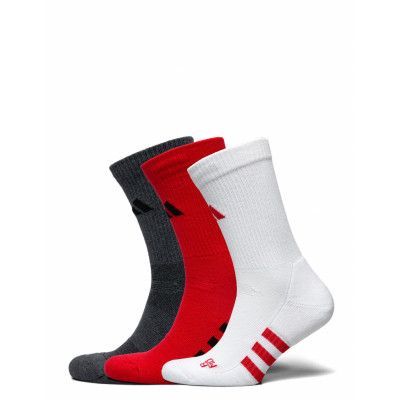 Prf Cush Crew3P Underwear Socks Regular Socks Grå Adidas Performance