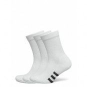 Prf Cush Crew3P Sport Socks Regular Socks Vit Adidas Performance