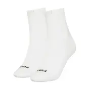 Puma 2-pack Women Heart Logo Short Crew Socks