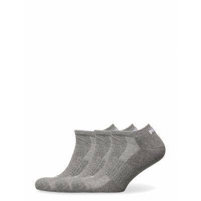 Puma Cushi D Sneaker 3P Unisex Sport Socks Ankle Socks Grå PUMA