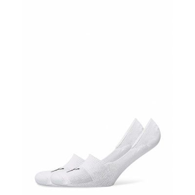 Puma Footie 2P Unisex Ankelstrumpor Korta Strumpor Vit PUMA