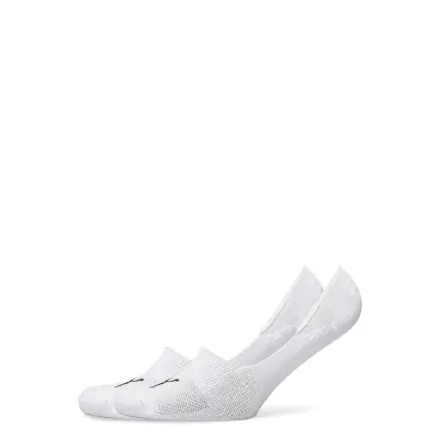 Puma Footie 2P Unisex Ankelstrumpor Korta Strumpor Vit PUMA
