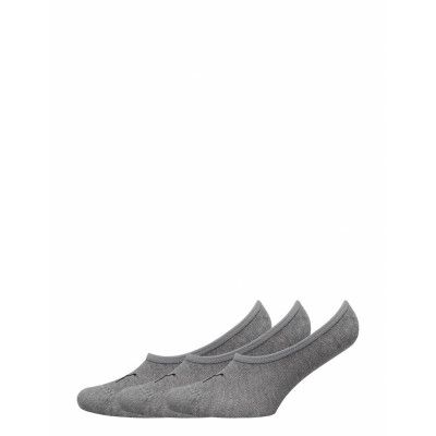 Puma Footie 3P Unisex *Villkorat Erbjudande Ankelstrumpor Korta Strumpor Grå PUMA