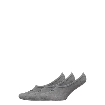 Puma Footie 3P Unisex *Villkorat Erbjudande Ankelstrumpor Korta Strumpor Grå PUMA