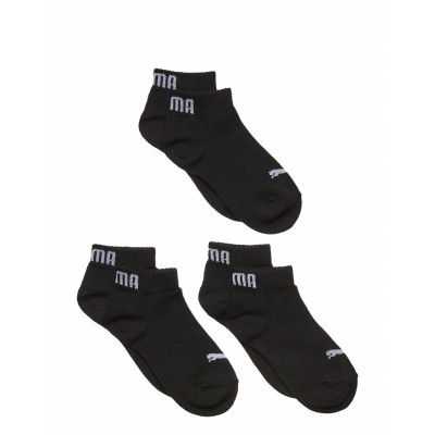 Puma Kids Quarter 3P Sockor Strumpor Svart PUMA