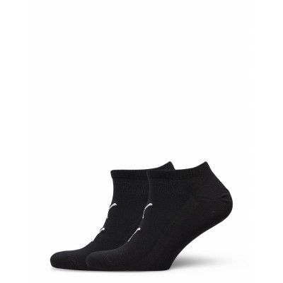 Puma Men Cat Logo Sneaker 2P Ankelstrumpor Korta Strumpor Svart PUMA