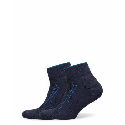 Puma Performance Train Quarter 2P Ankelstrumpor Korta Strumpor Blå PUMA