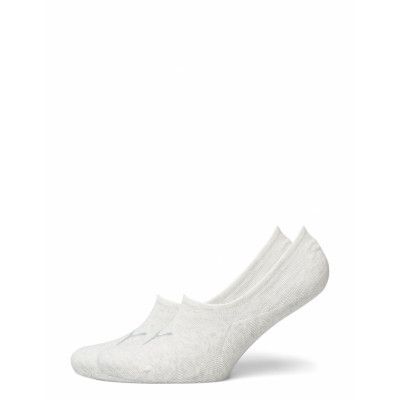 Puma Unisex Footie 2P High Cut Ankelstrumpor Korta Strumpor Vit PUMA