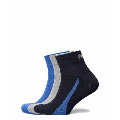 Puma Unisex Lifestyle Quarter 3P Ankelstrumpor Korta Strumpor Multi/mönstrad PUMA