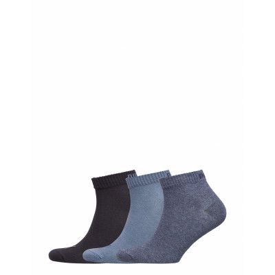 Puma Unisex Quarter Plain 3P Underwear Socks Regular Socks Multi/mönstrad PUMA