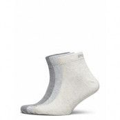 Puma Unisex Quarter Plain 3P *Villkorat Erbjudande Underwear Socks Regular Socks Multi/mönstrad PUMA