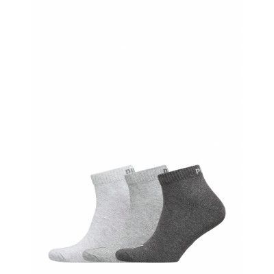 Puma Unisex Quarter Plain 3P Underwear Socks Regular Socks Multi/mönstrad PUMA