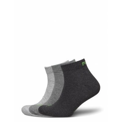 Puma Unisex Quarter Plain 3P Underwear Socks Regular Socks Multi/mönstrad PUMA