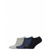 Puma Unisex Sneaker Plain 3P Sport Socks Footies-ankle Socks Blue PUMA