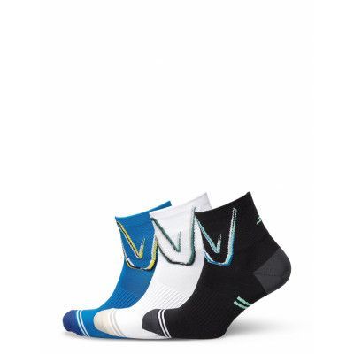 Run Impact Ankle 3 Pairs Ankelstrumpor Korta Strumpor Blå New Balance