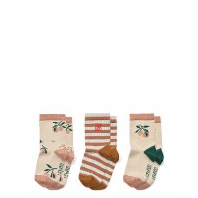 Liewood Silas Socks 3-Pack Multi/patterned