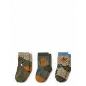 Liewood Silas Socks 3-Pack Multi/patterned