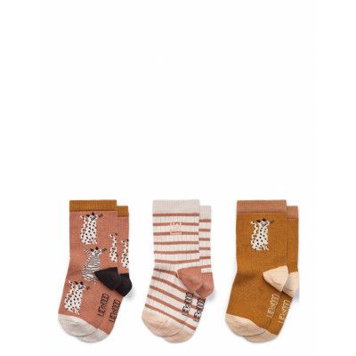 Liewood Silas Socks 3-Pack Multi/patterned
