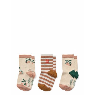 Silas Socks 3-Pack Sockor Strumpor Multi/patterned Liewood