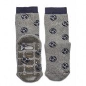 Melton Soccer Socks With Anti-Slip Grå