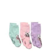 Lindex Sock 3P Sg 3P Sock Lol Multi/patterned