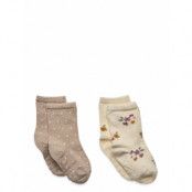 Lindex Sock 4 P Romantic Multi/patterned