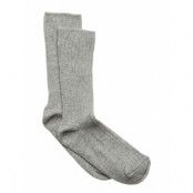 Melton Sock All - Rib Basic Grå