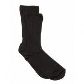 Sock - Rib Sockor Strumpor Black Melton