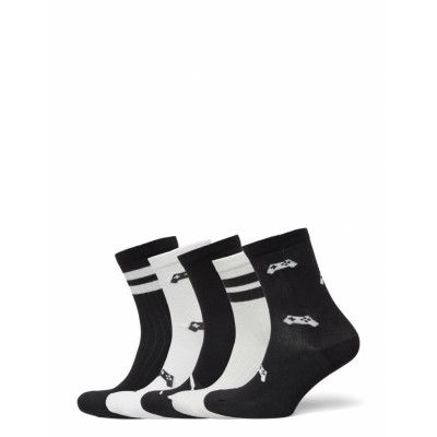 Lindex Socks 5P Bb Stripe And Gaming Multi/patterned