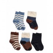Socks 5P Small Kids Stripe Co Sockor Strumpor Multi/patterned Lindex